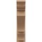 Ekena Millwork 8-in W x 32-in D x 32-in H Balboa Trad Rough Cedar Woodgrain TimberThane Outlooker, Primed Tan OUTUR080X32X32BOA04RCPR - alternate 6